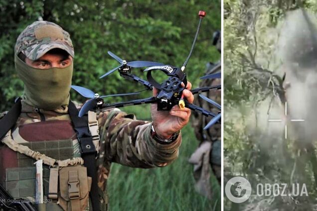 На Харьковщине пограничники точными ударами уничтожили вражеские машины, камеры наблюдения и три позиции военных. Видео
