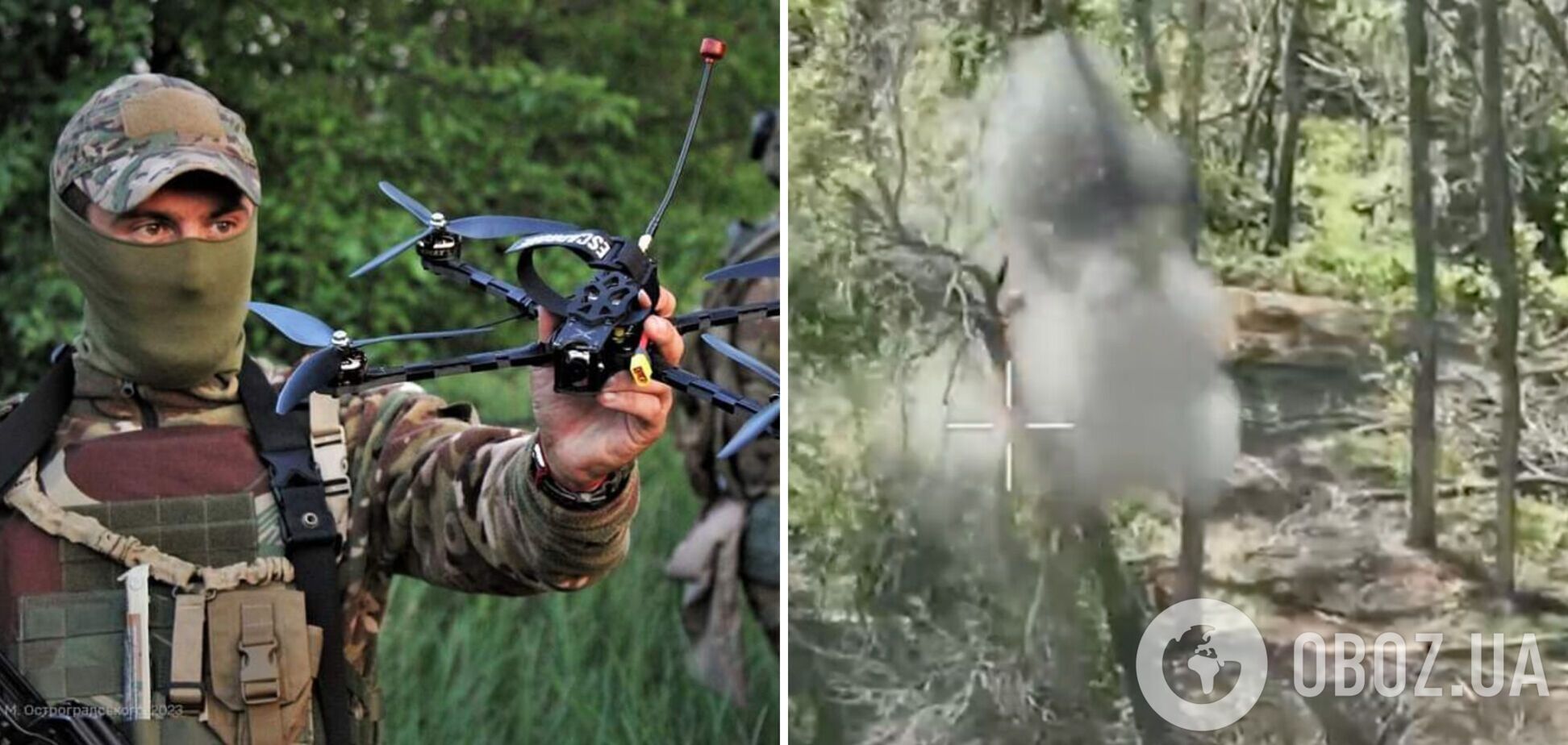 На Харьковщине пограничники точными ударами уничтожили вражеские машины, камеры наблюдения и три позиции военных. Видео