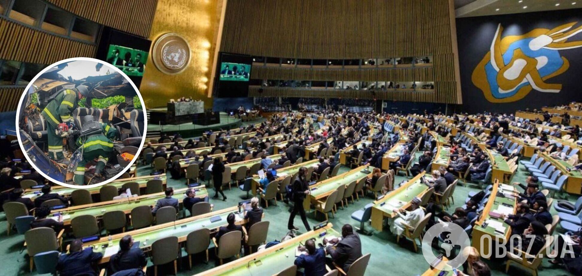 Атака РФ по автобусу вблизи Белополья стала самой смертоносной за последние несколько недель – ООН