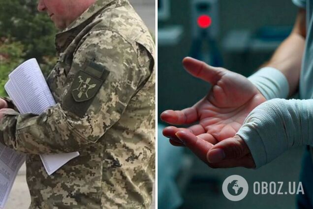 'Перформанс и провокация': в Николаевском ТЦК прокомментировали инцидент с мужчиной, который порезал себе руку во время ВВК. Видео