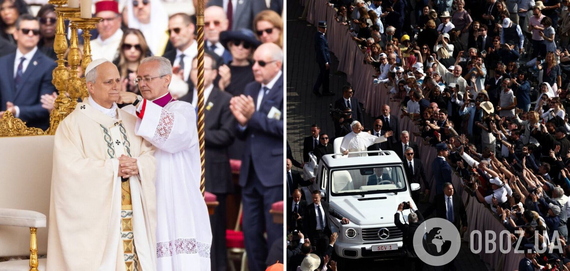 Папа Римский Лев XIV официально вступил в должность: первую встречу провел с Зеленским. Фото и видео
