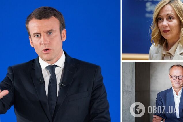 Мелони и Макрон конфликтуют из-за войны в Украине, Мерц пытается их помирить – FT