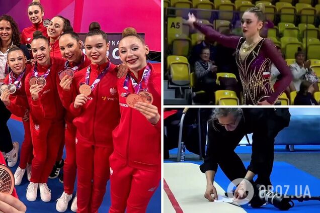Дворазова чемпіонка світу з художньої гімнастики відмовилася виступати на турнірі, побачивши павука на килимі. Відео