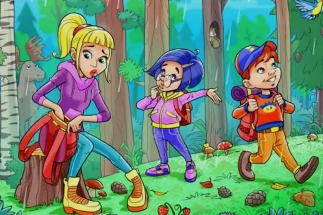 Где зонтик? Головоломка для самых ловких умников