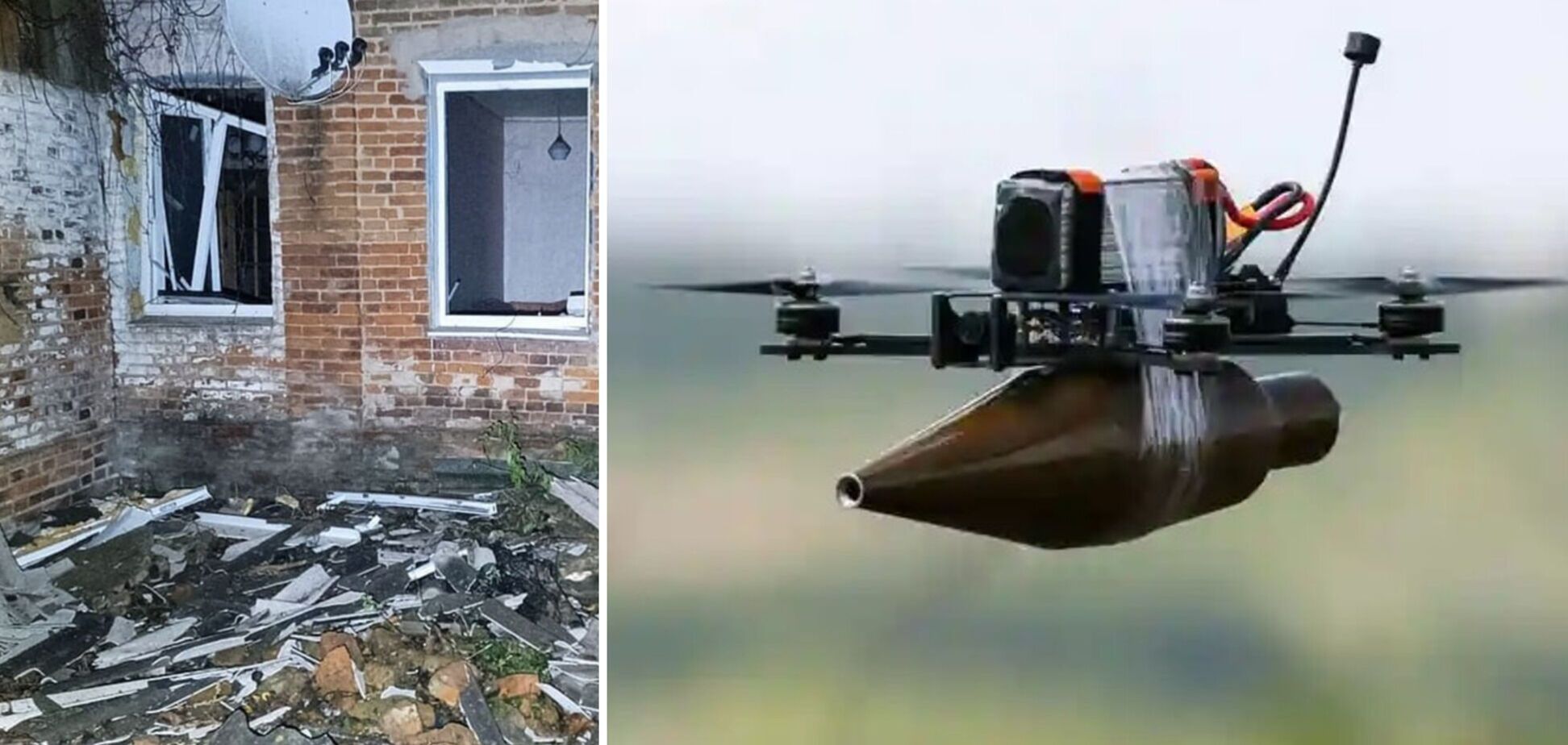 В Херсонской области дрон упал во двор частного дома, погиб мужчина: подробности