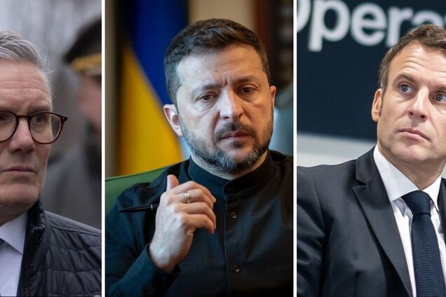 Зеленский обсудил со Стармером и Макроном отношения со США и дальнейшее давление на Россию