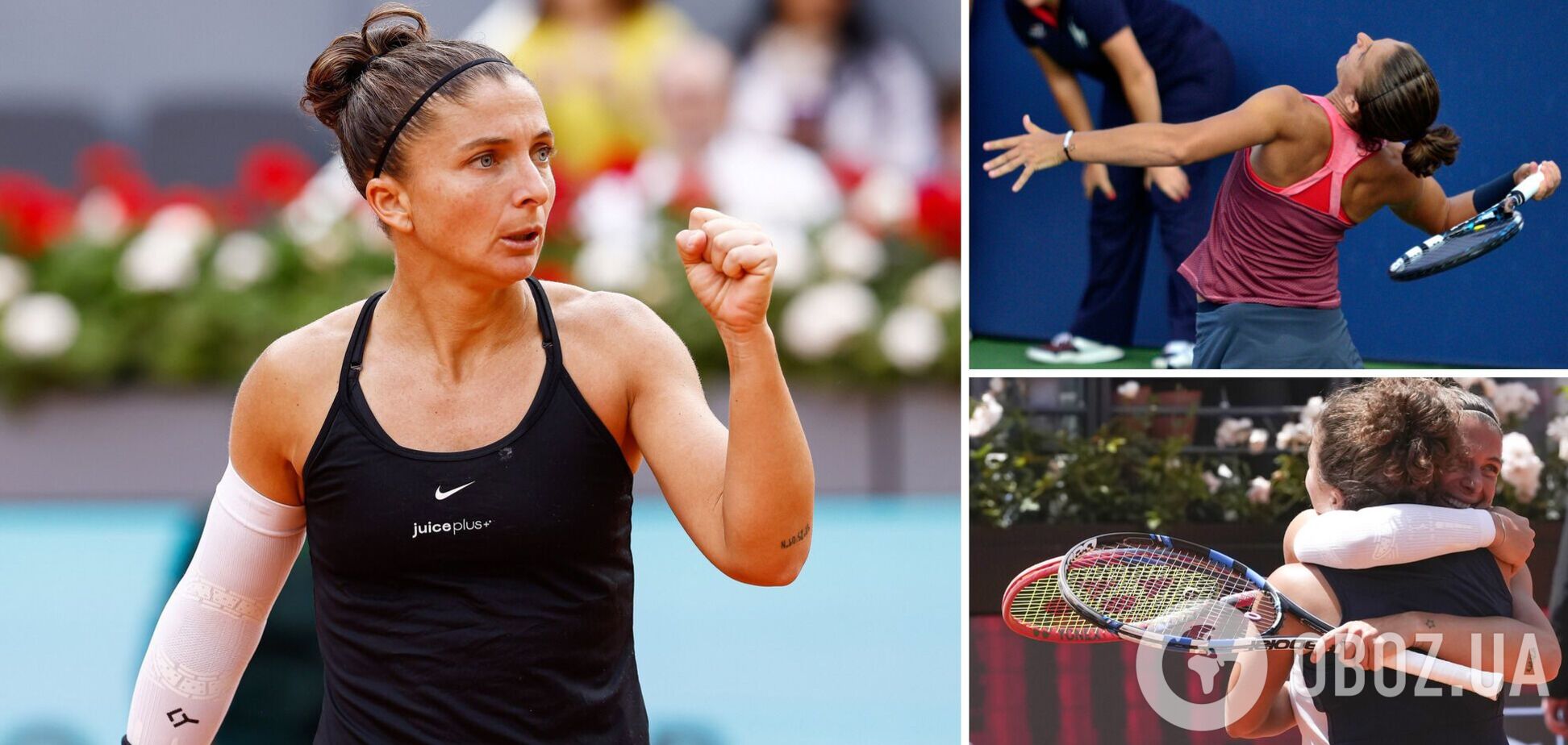 38-річна зірка світового тенісу перемогла, програючи 0:6, 2:5 у кваліфікації Roland Garros. Вона проводить останній турнір у кар'єрі. Відео