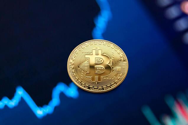 Иллюстрация роста биткоина