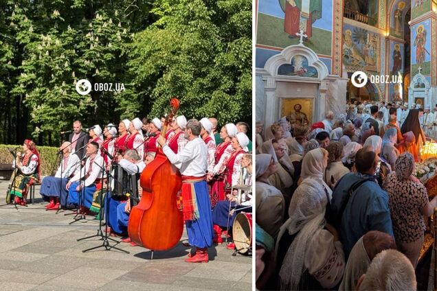 Серед степу широкого, на Вкраїні милій: у Каневі відзначили річницю перепоховання Тараса Шевченка. Фото