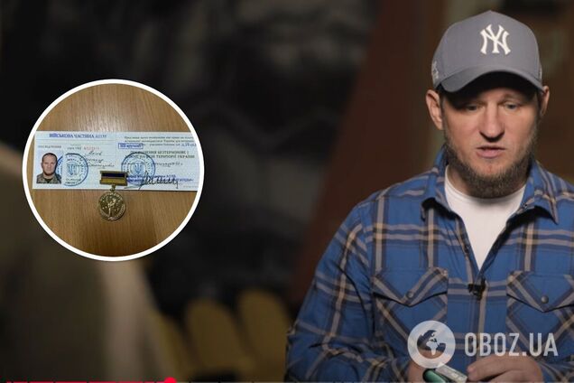 'Пішов у 129-й батальйон, у нас на Оболоні'. Алієв, який отримав УБД, заявив, що не стріляв по ворогах і в нього не бувало 'контактного бою'