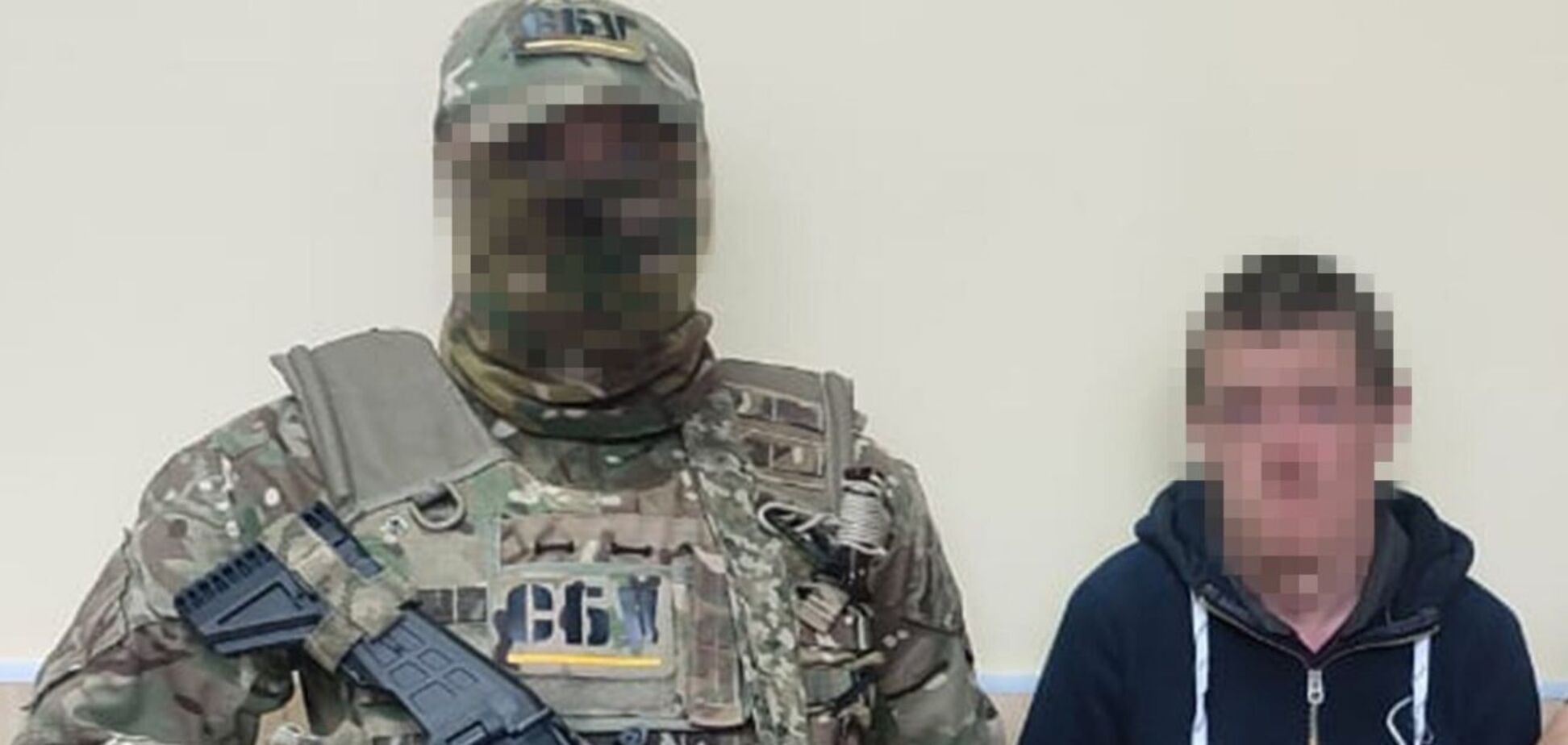 СБУ задержала агента РФ, который готовил координаты для обстрелов Константиновки в Донецкой области. Фото