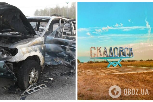 Не вижив ніхто: під Скадовськом вибухнуло авто з російськими офіцерами – ГУР