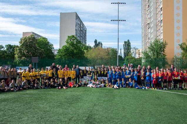 'Сильнее вместе': дети из футбольной секции при поддержке Favbet Foundation приняли участие в фестивале ко Дню Европы