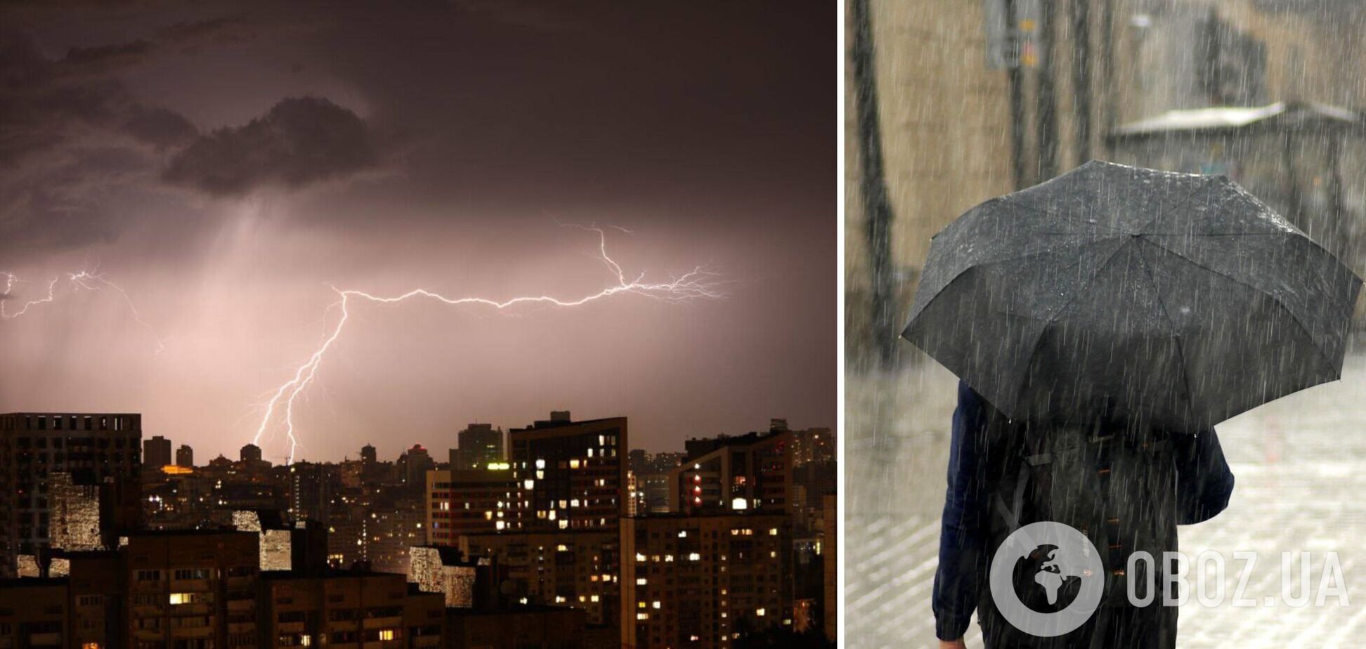 Гроза, град та шквали: детальний прогноз погоди по Київщині на 24 травня