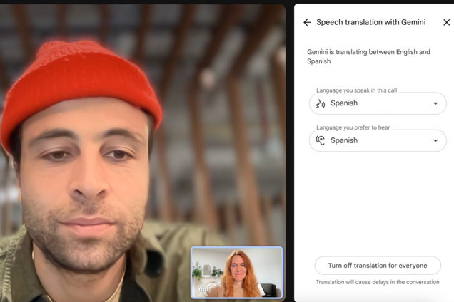 Google Meet теперь может перевести ваш голос и звучать как вы: как это работает