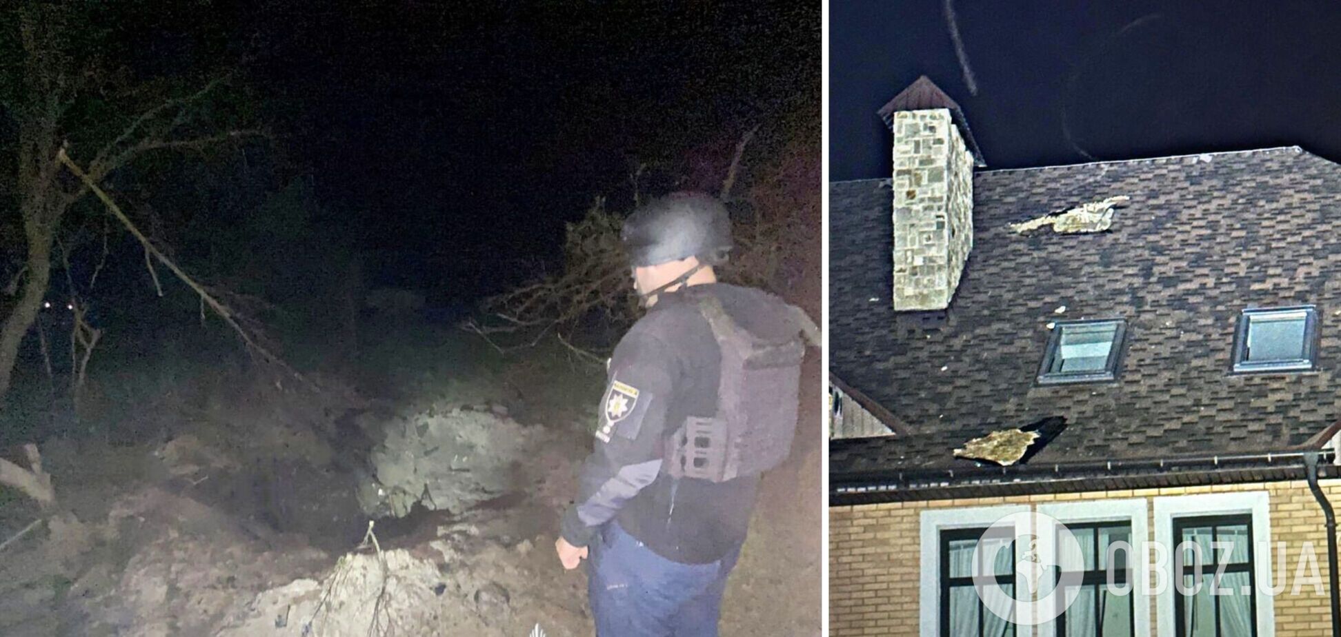 Баллистика и более сотни дронов: в КОВА рассказали новые детали о последствиях российской атаки на Киевщину. Фото и видео