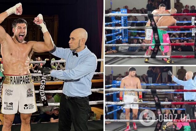 Непобедимый украинский супертяж выиграл бой нокаутом в первом же раунде. Видео