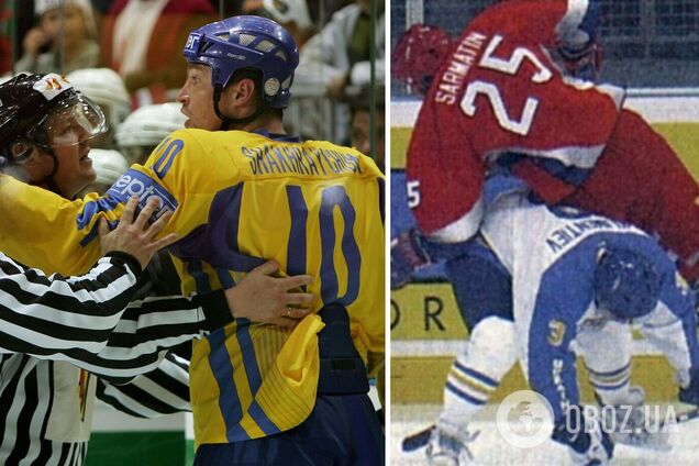 Бійку з росіянином рознімали судді, а РФ і Фінляндію українці змусили наздоганяти: на першому ЧМ з хокею в еліті наша збірна отримала болючий урок