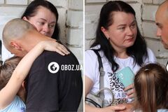 21 месяц ждали из плена: родные со слезами на глазах встретили военного, который воевал в Запорожье. Видео