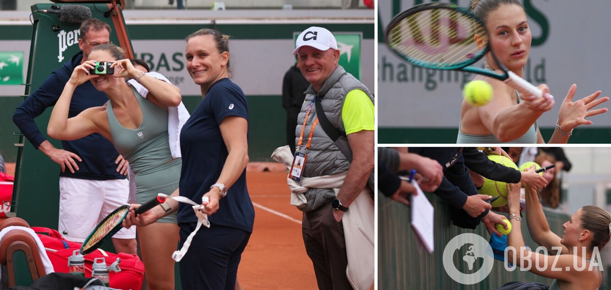 Костюк у облягаючій формі справила фурор своїм виглядом перед стартом Roland Garros. Фотофакт