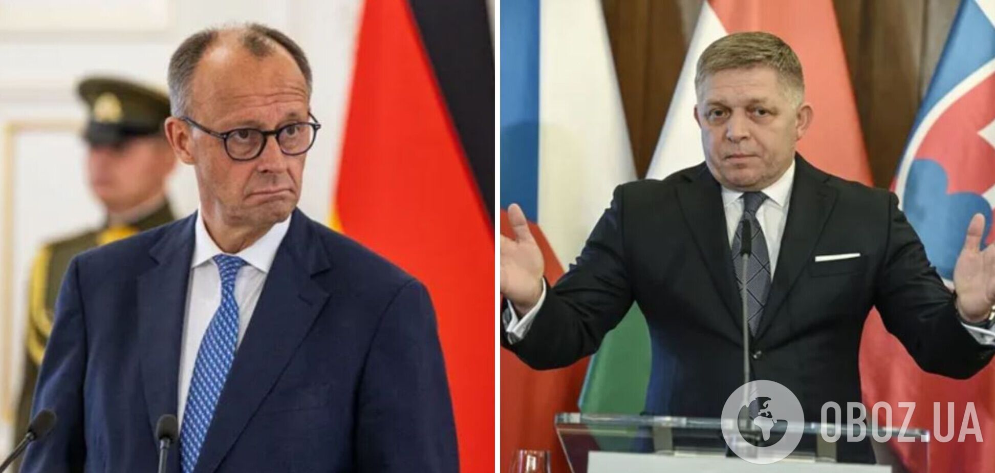 'Отклонение от общего курса будет иметь последствия': Мерц пригрозил Словакии прекращением финансирования из бюджета ЕС