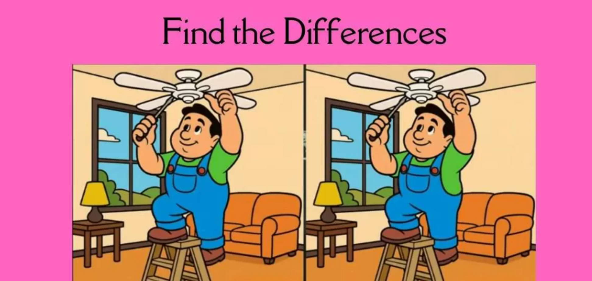 Розминка для мозку: знайдіть відмінності на картинках