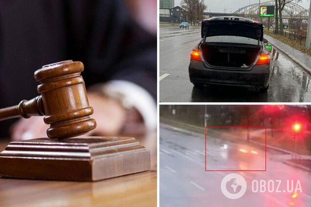 В Киеве пьяный таксист сбил насмерть женщину на переходе и скрылся с места ДТП. Подробности, фото и видео