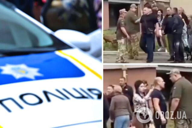 В Черкассах группа мужчин напала на сотрудников ТЦК