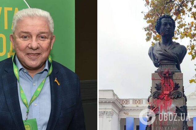 Відомий одеський шоумен Олег Філімонов виступив проти знесення пам'ятників Олександру Пушкіну