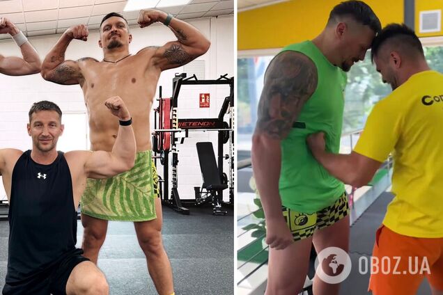 Усика побили на тренировке. Видео