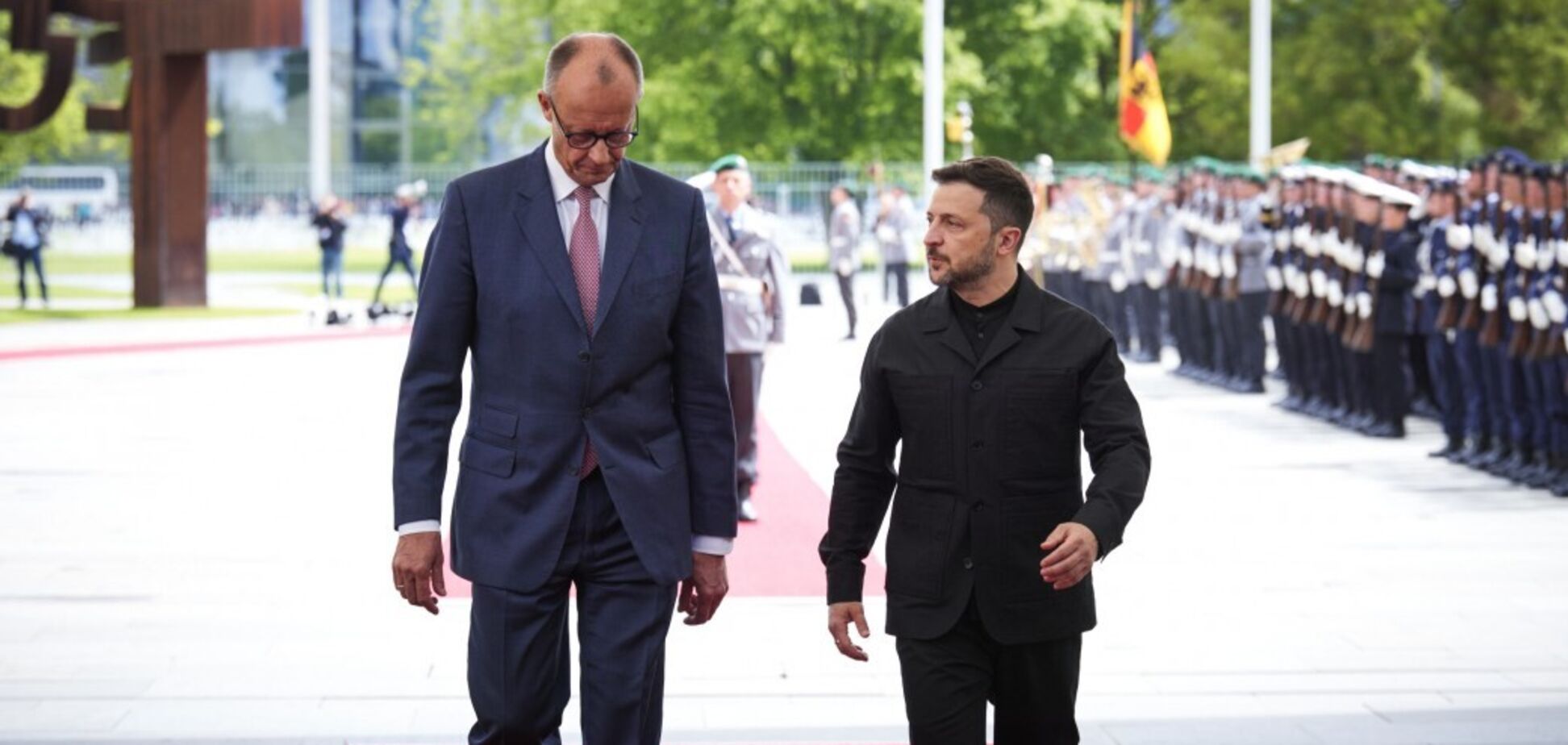 Зеленский заявил о важных договоренностях с Германией относительно ПВО. Видео