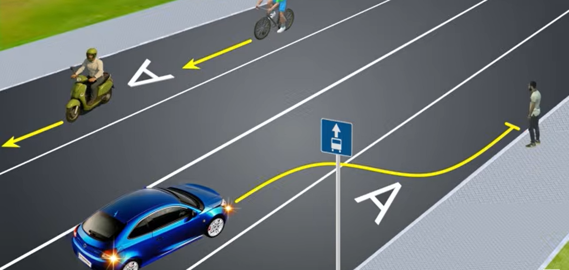 Кто нарушает правила? Тест на знание ПДД