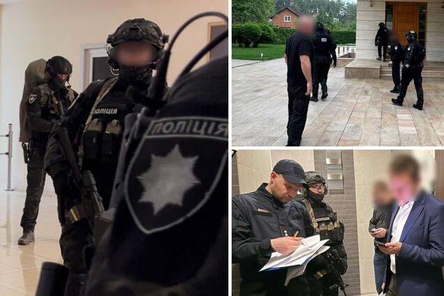 Иллюстрация – коллаж из фото обысков у подозреваемых 29 мая