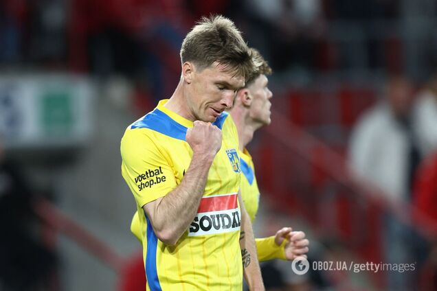 Футболист сборной Украины вышел на 92-й минуте матча и забил на последней секунде гол в чемпионате Бельгии