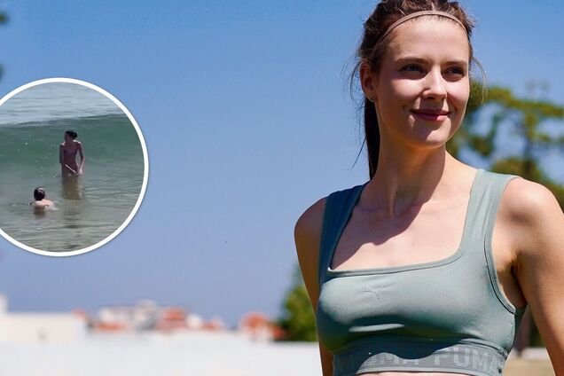 То, что делает Магучих на пляже в Португалии, попало на видео