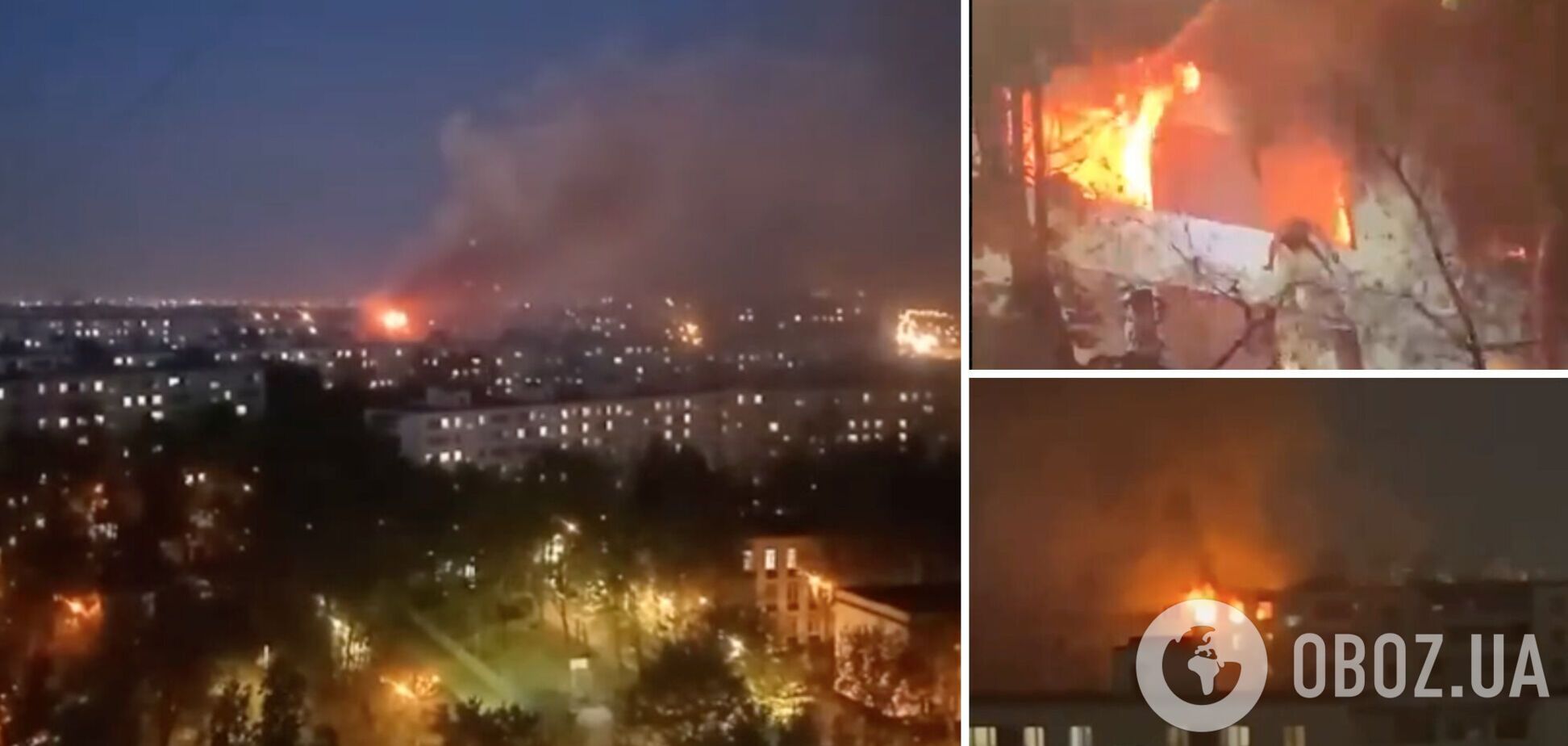 В Москве взрыв газа вызвал пожар и разрушение многоэтажки