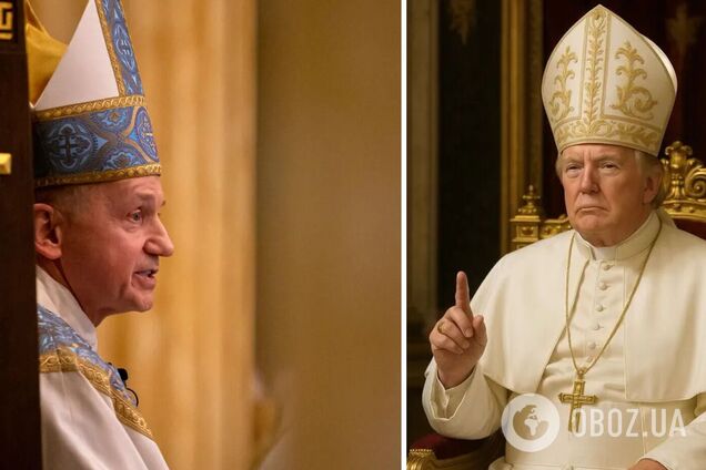 Трамп розізлив єпископа своїм фото в образі Папи Римського