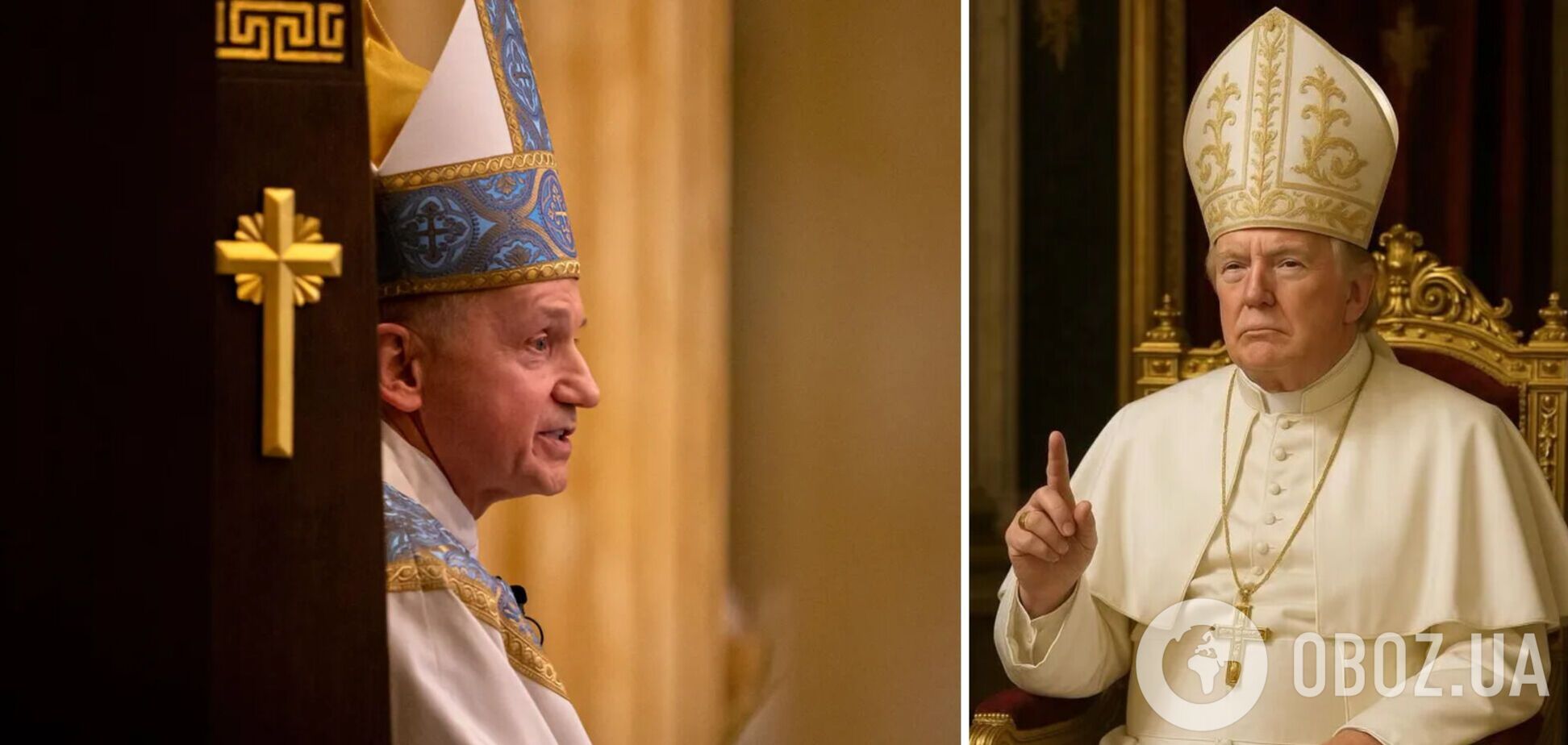 Трамп разозлил епископа своим фото в образе Папы Римского