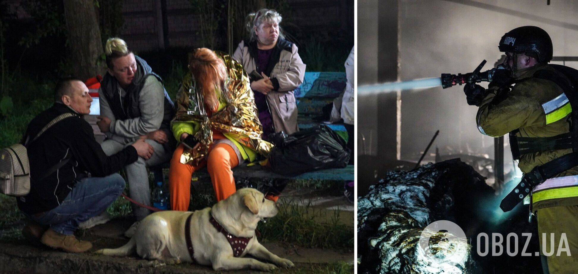 Враг ударил по Черкассам: повреждено общежитие, пострадал человек. Фото и видео