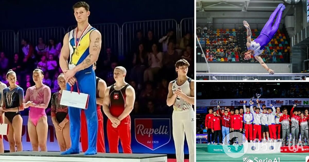 Знаменитий український гімнаст, який втік з України і відмовився від громадянства, виграв чемпіонат Італії. Відео