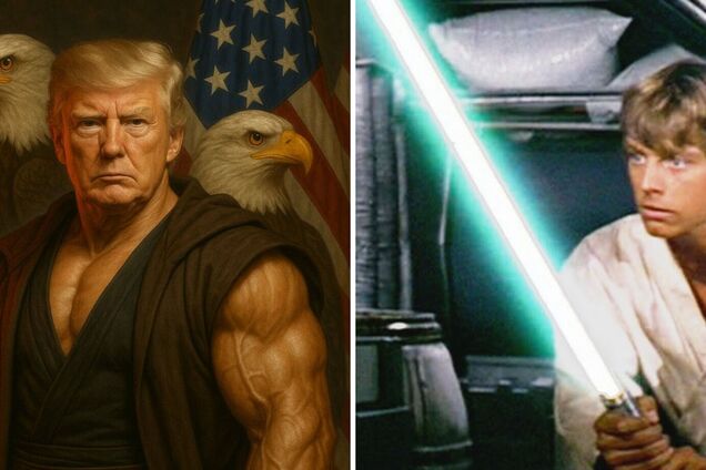 'Хай 4-те число буде з вами': Білий дім опублікував фото Трампа у образі джедая із 'Зоряних війн'