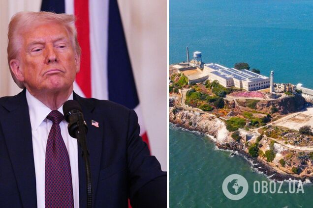 Трамп приказал возобновить работу известной тюрьмы 'Алькатрас': кто из преступников туда попадет