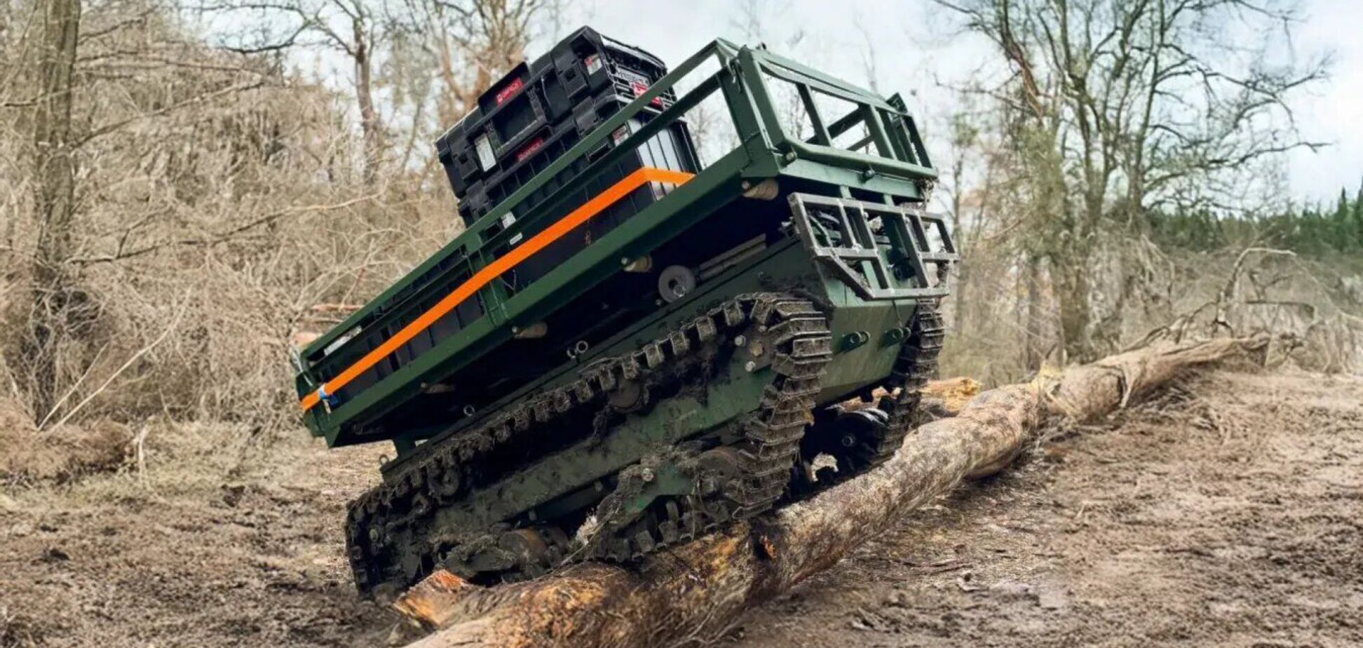 Новий робот 'Віслюк' допомагатиме Силам оборони на війні: на що він здатний. Фото