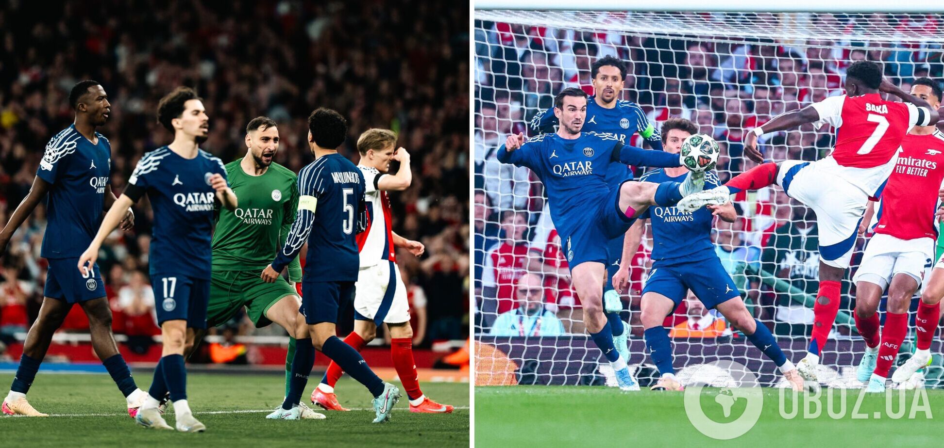 Во сколько и где смотреть ПСЖ – 'Арсенал': расписание трансляций полуфинала Лиги чемпионов