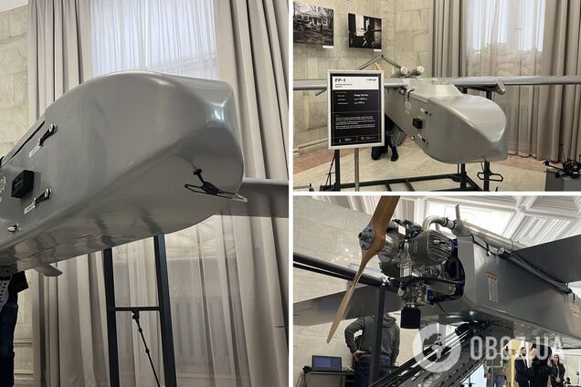 Україна презентувала далекобійний дрон FP-1