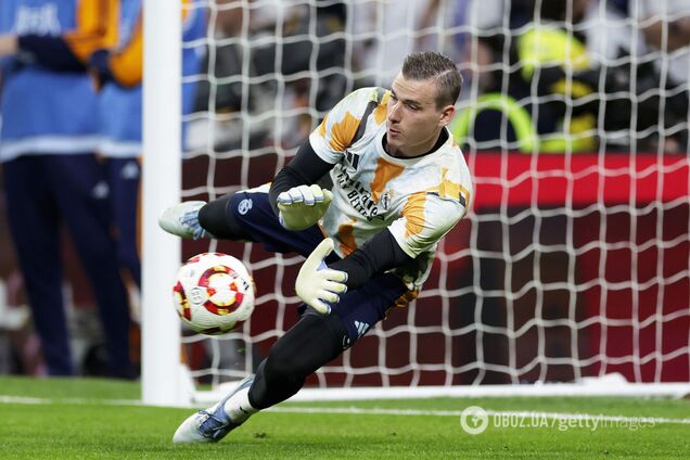 Назван клуб, куда уйдет Лунин из 'Реала'. СМИ сообщили о неожиданном повороте в карьере голкипера сборной Украины
