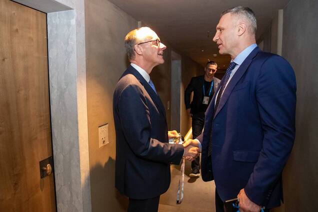 Кличко привітав Мерца з обранням федеральним канцлером Німеччини