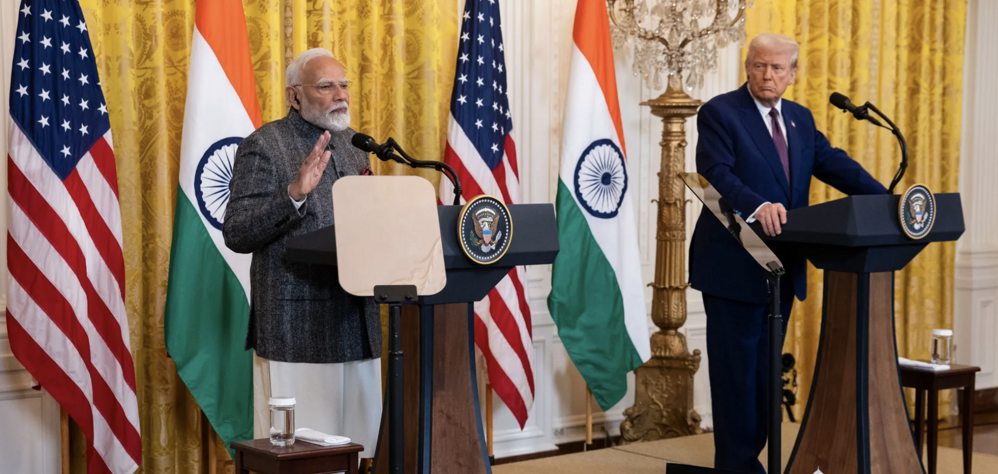 Трамп ввел дополнительные пошлины против Индии