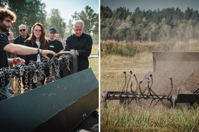 'Змій' проти мін: як український робот очищає шлях для піхоти й техніки. Фото, відео