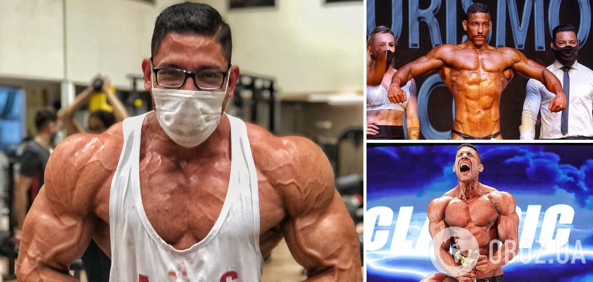 Известный бразильский чемпион по бодибилдингу внезапно умер в 30 лет "не от стероидов"